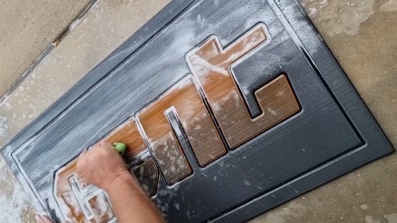 Cleaning Deck Armour is a breeze