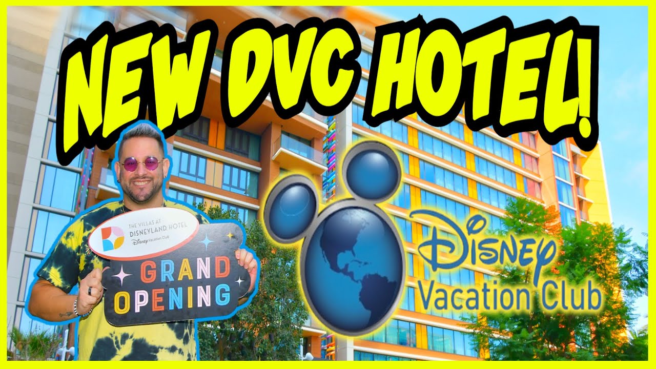 I TOURED THE BRAND NEW DISNEY VACATION CLUB HOTEL | DISNEYLAND | DVC