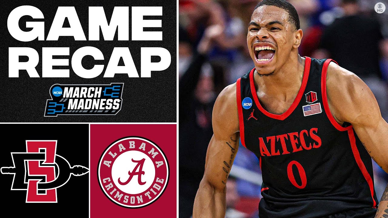 No. 5 San Diego State UPSETS No. 1 Alabama, Advances To Elite 8 In NCAA Tournament I CBS Sports