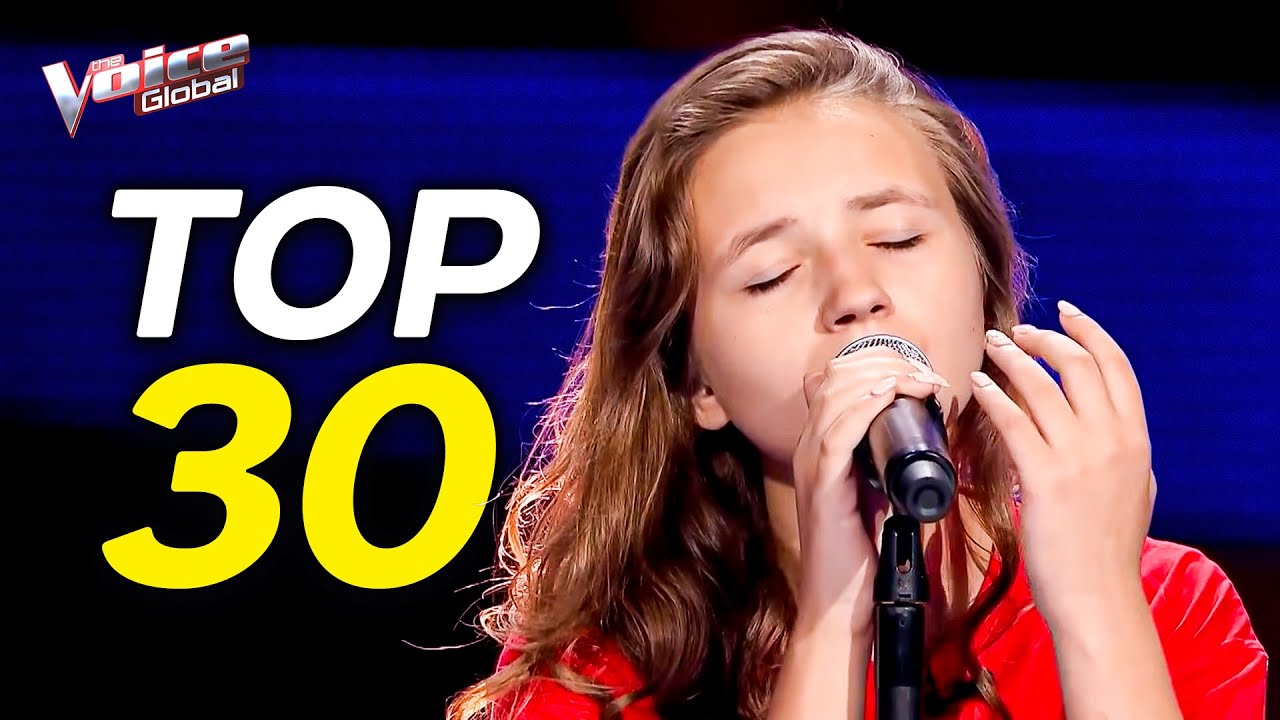 Top 30 MIND-BLOWING The Voice Kids Blind Auditions!