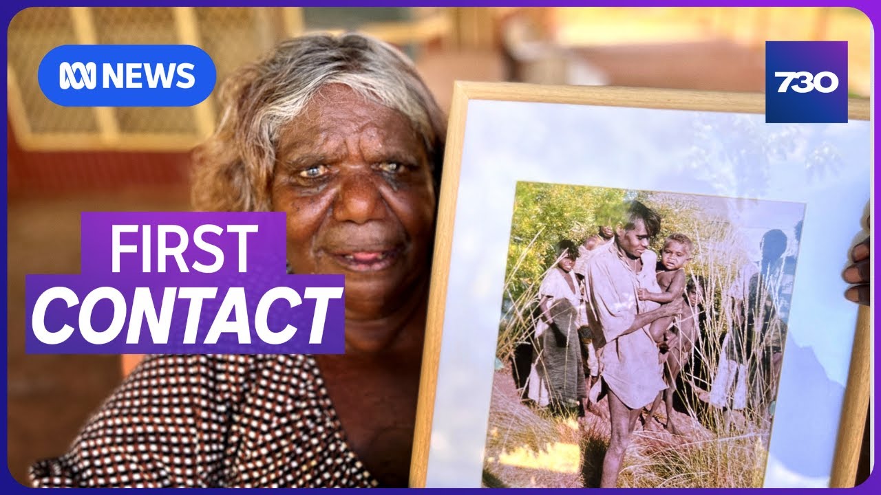 Aboriginal elder remembers first contact with white people in 1960s | 7.30