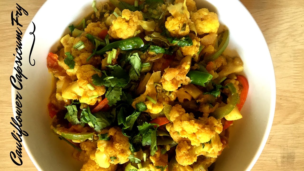 Cauliflower Capsicum Fry | Quickest delicious Veg Recipe | Yummy Yumz