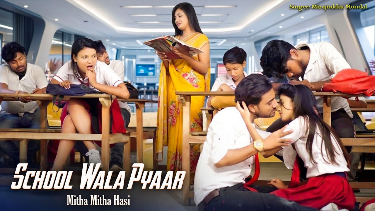 Teenage Romance | School Wala Pyaar | Mitha Mitha Hasi ❤️ Cute Senior–Junior Love | Hindi Song 2026