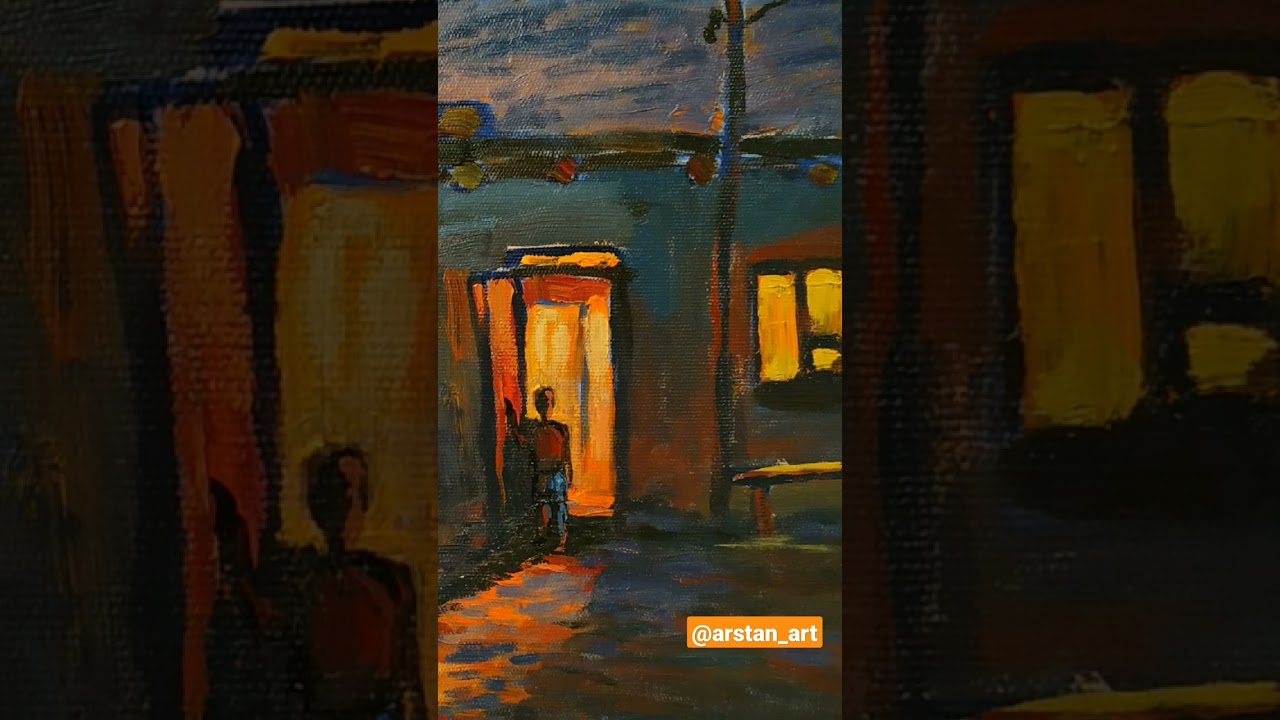 Arstan Dukuev Oil painting 🖌️🎨#art #artist #oilpainting #artwork #arstanart
