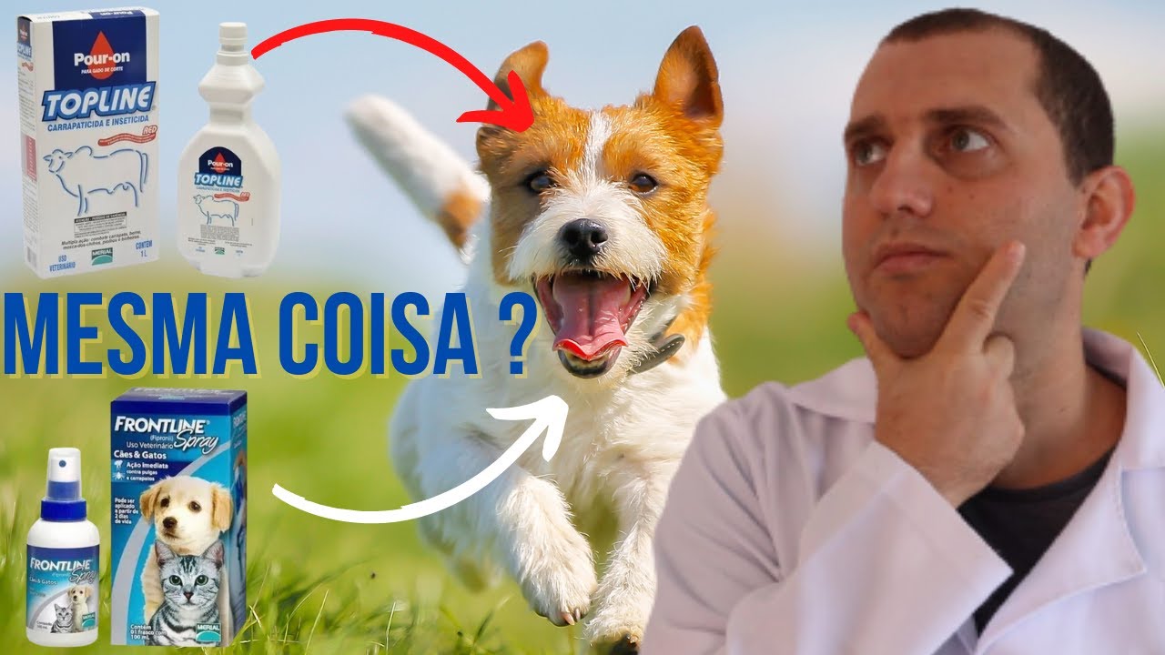 Posso dar top line para cães e gatos ?