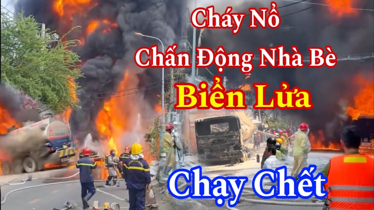 Cháy Xe Bồn Chở Xăng Dầu Phát Nổ Chấn Động Làm Thiêu Rụi Nhiều … Học Sinh Chạy C.H.Ế.T Ở Phú Xuân