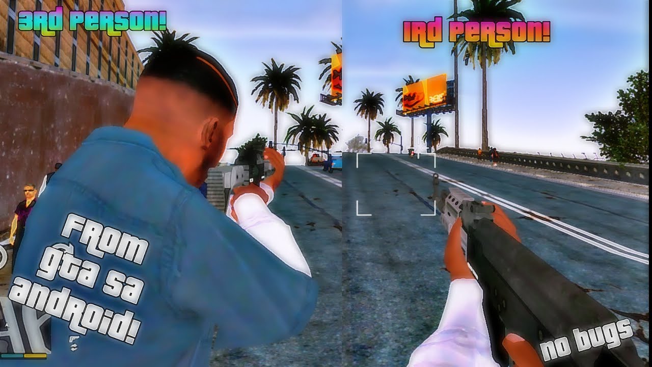 1rd AND 3rd AIMING NO BUGS! from gta sa Android