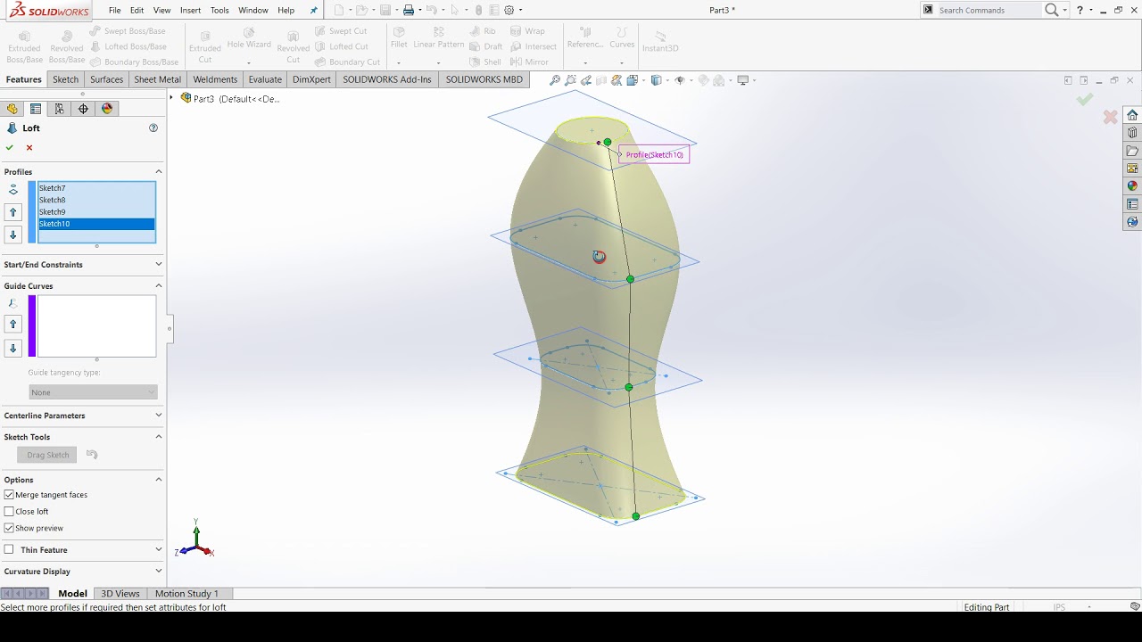 Loft Lab - Creating the Loft Feature