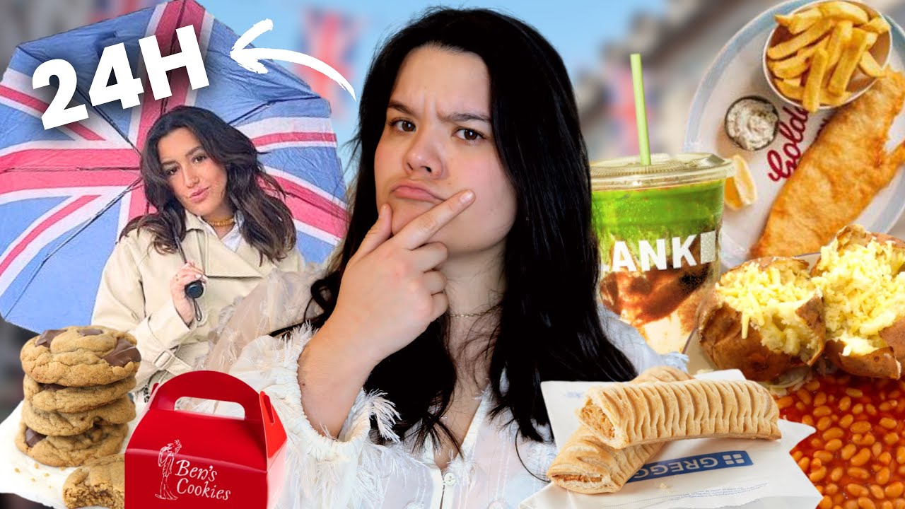 JE MANGE COMME MAYADORABLE À LONDRES pendant 24h 🇬🇧 @Mayadorable