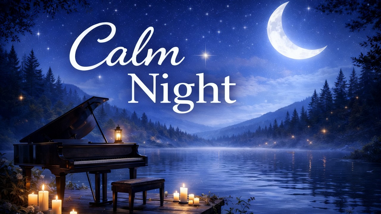 Calm Night Piano - Music To Relax Your Mind