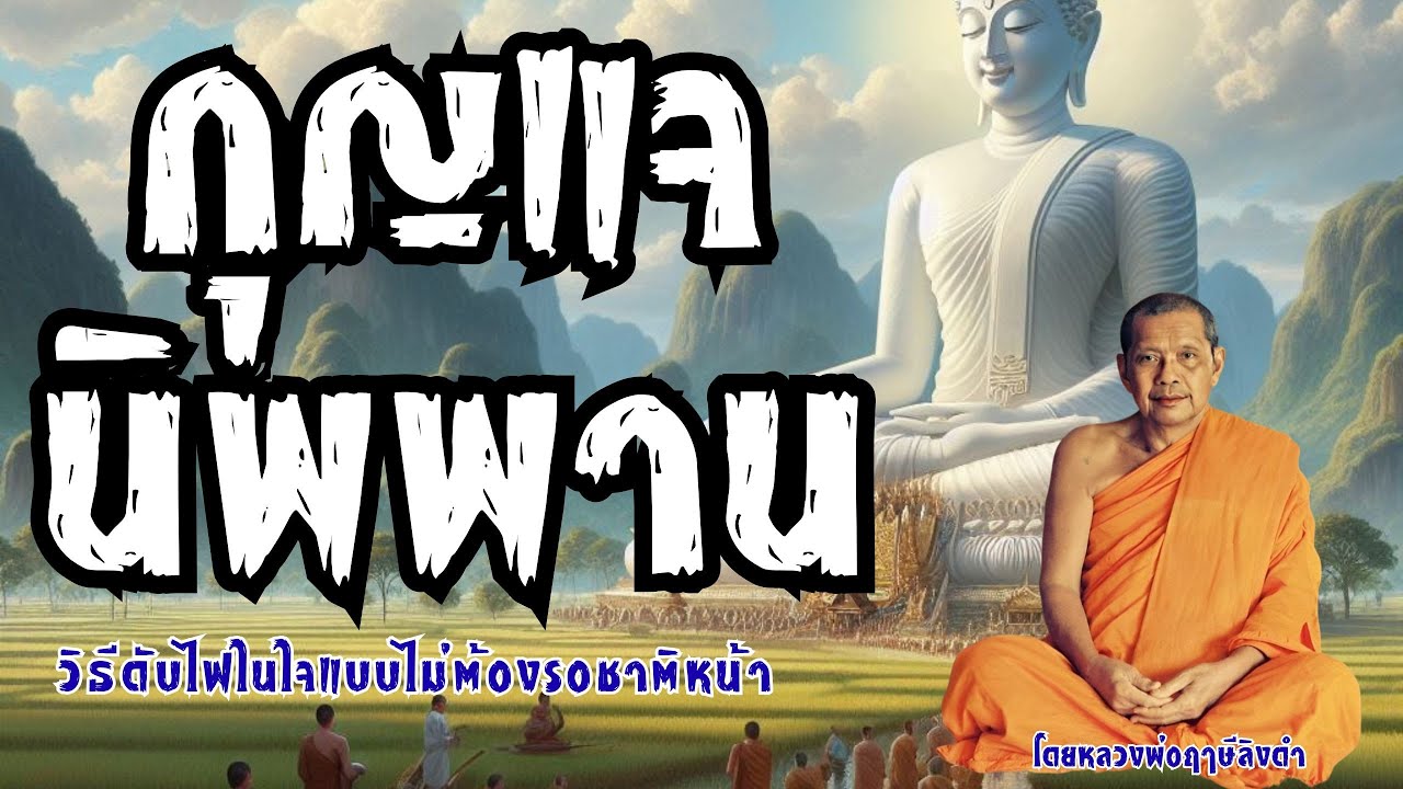 กุญแจนิพพาน วิธีดับไฟในใจแบบไม่ต้องรอชาติหน้า โดยหลวงพ่อฤๅษีลิงดำ