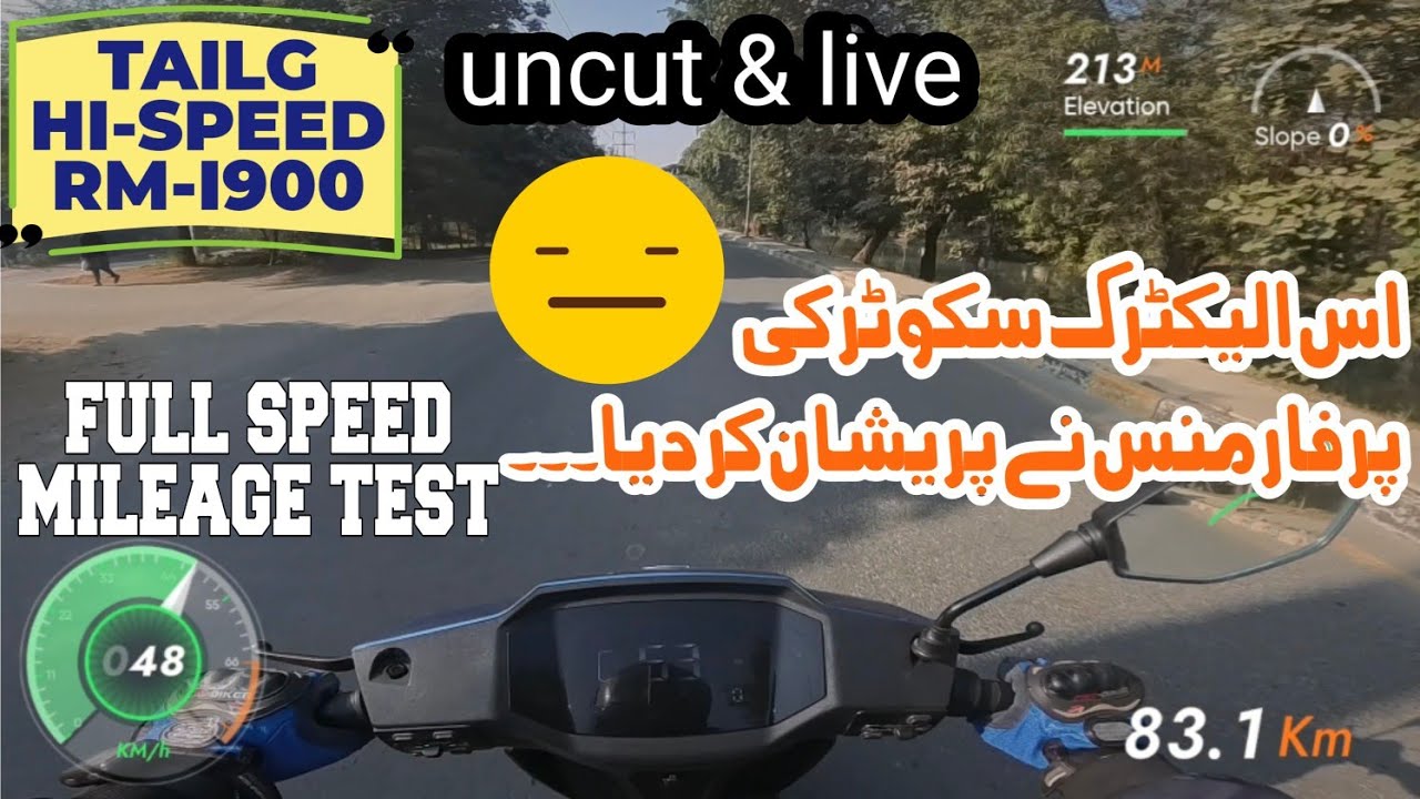Tailg Hi Speed RM-i900 Electric Scooter Speed Test REVEALED 2024!