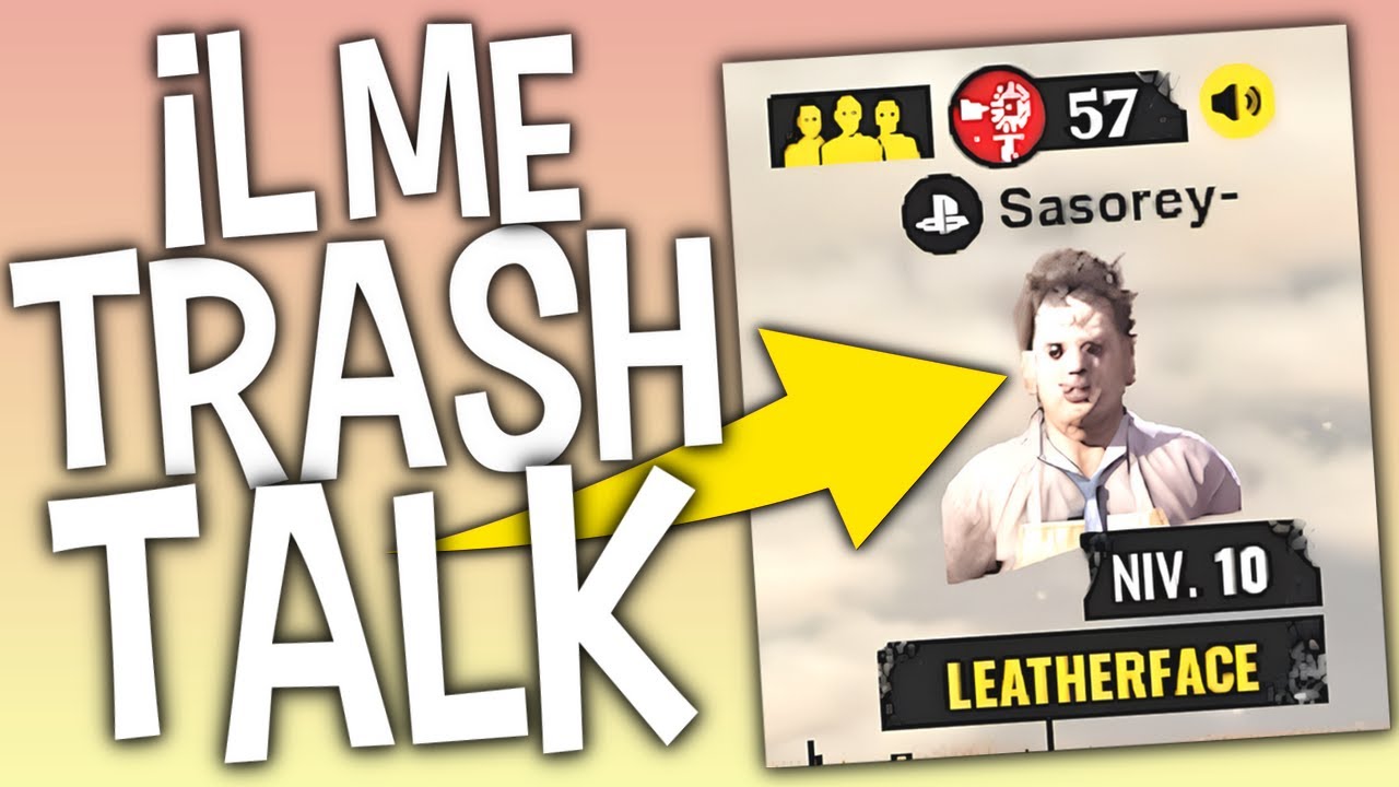 Je DÉTRUIS ce LEATHERFACE qui me TRASHTALK sur The Texas Chain Saw Massacre