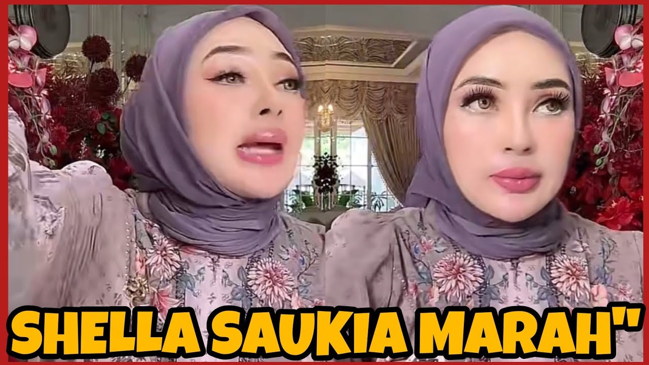 SHELLA SAUKIA MARAH-MARAH SAAT LIVE, NETIZEN 