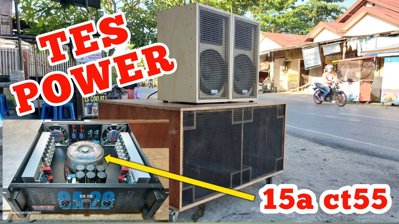 Tes Power Rakitan Trafo Donat 15 Amper ct55 | Box ca20