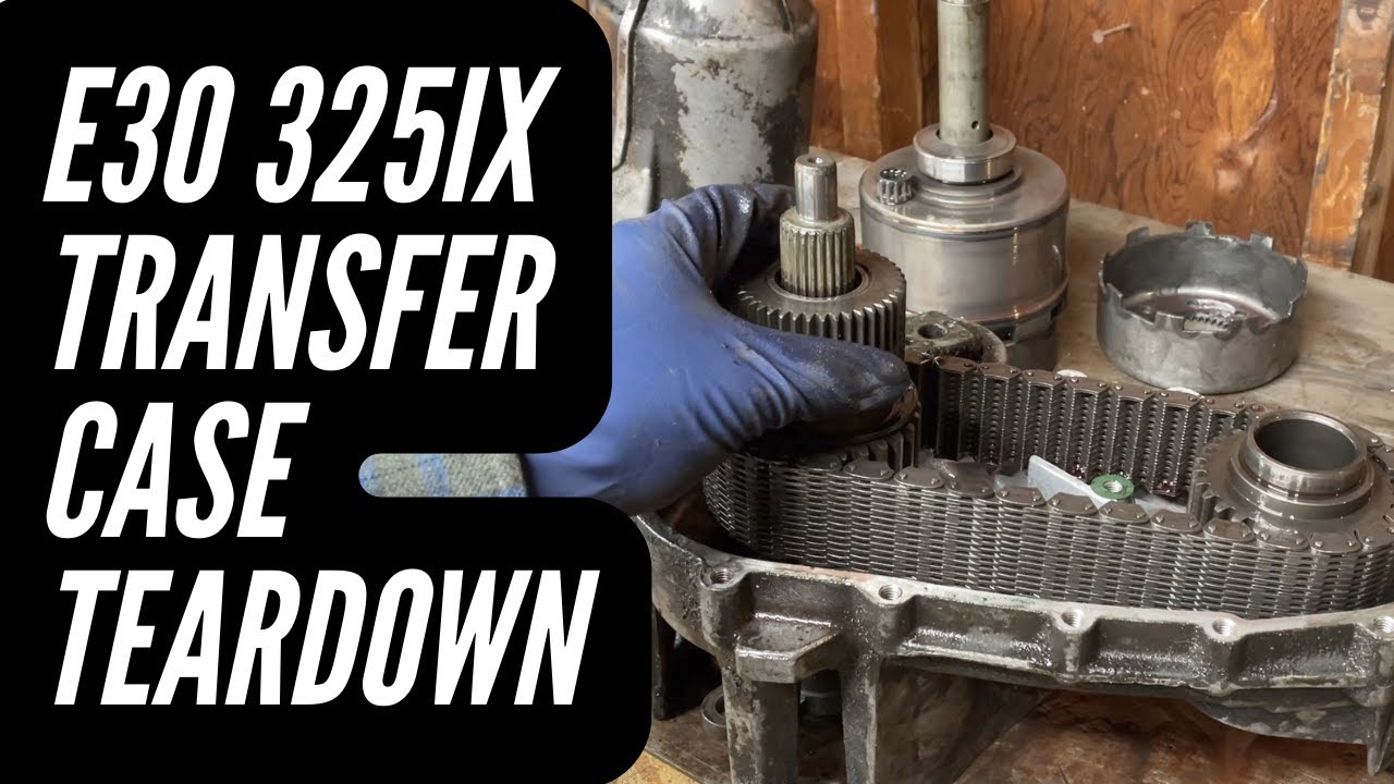 E30 325ix Transfer Case Disassembly/Teardown