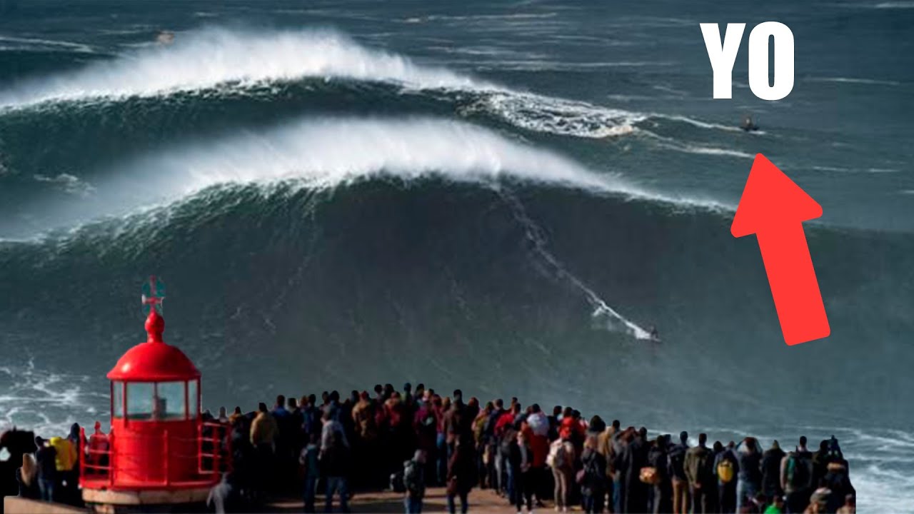 Vi Las OLAS M&Aacute;S GRANDES del Mundo En Moto De Agua