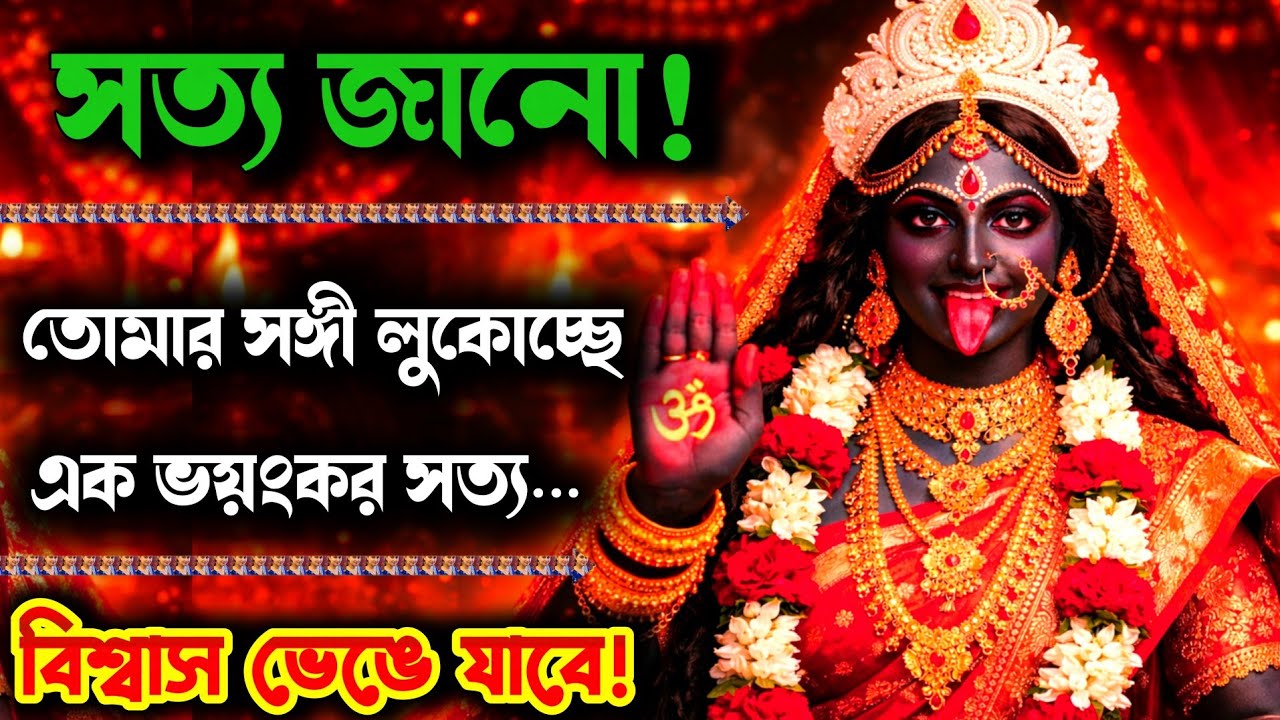 ১১১১ 🕉️ মা কালী বলছেন — তোমার সঙ্গীকে নিয়ে আসছে ভয়ংকর সংকেত!