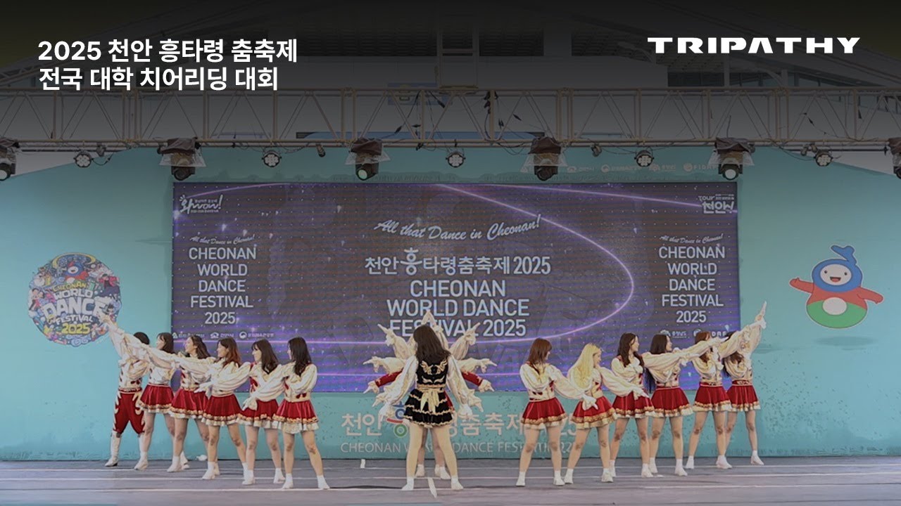 [서강대학교 응원단 트라이파시] 2025 천안 흥타령 춤축제 전국 대학 치어리딩 대회 결선 (금상)