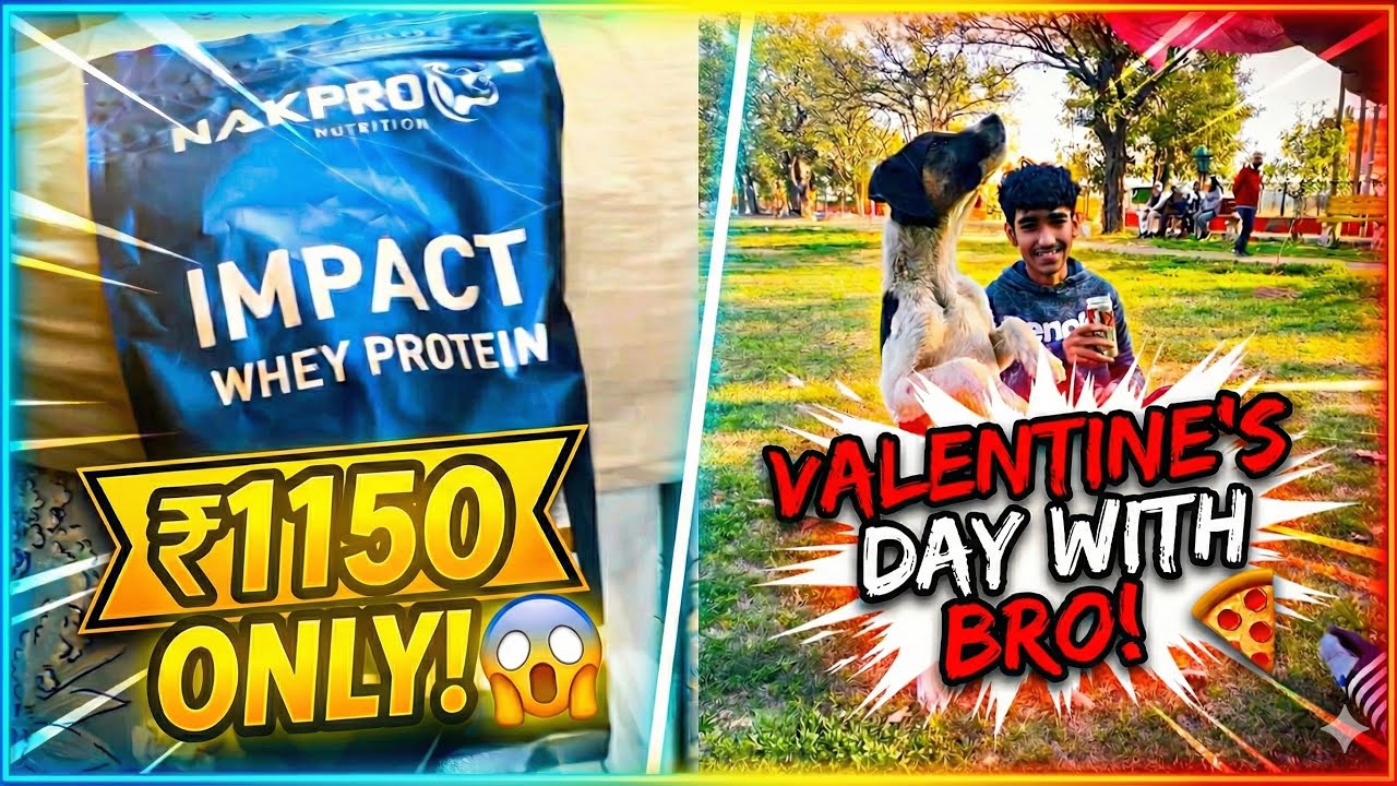 Cheapest Protein Review (Nak Pro Impact) + Valentine's Day Cheat Meal! 🍕