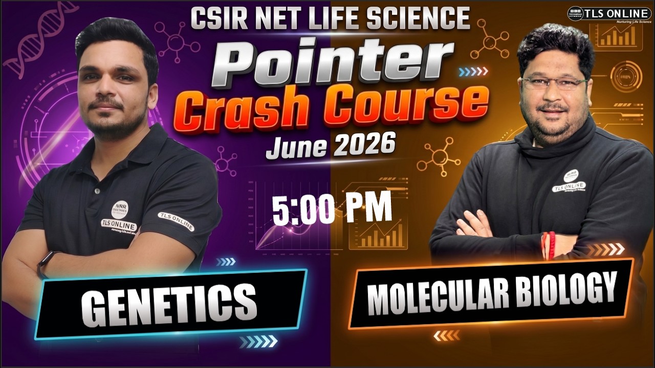 𝐏𝐎𝐈𝐍𝐓𝐄𝐑 𝐂𝐑𝐀𝐒𝐇 𝐂𝐎𝐔𝐑𝐒𝐄 | 𝐆𝐄𝐍𝐄𝐓𝐈𝐂𝐒/𝐌𝐎𝐋𝐄𝐂𝐔𝐋𝐀𝐑 𝐁𝐈𝐎𝐋𝐎𝐆𝐘 | 𝐂𝐒𝐈𝐑 𝐍𝐄𝐓 𝐋𝐈𝐅𝐄 𝐒𝐂𝐈𝐄𝐍𝐂𝐄 𝐉𝐔𝐍𝐄 𝟐𝟎𝟐𝟔 |