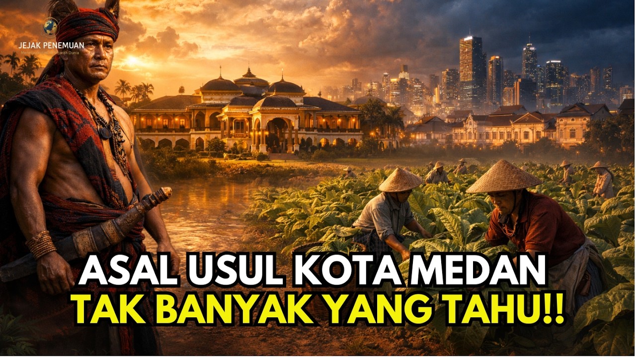 ASAL USUL KOTA MEDAN: DARI KAMPUNG SUNGAI HINGGA JADI METROPOLITAN SUMATERA | TERUNGKAP!!