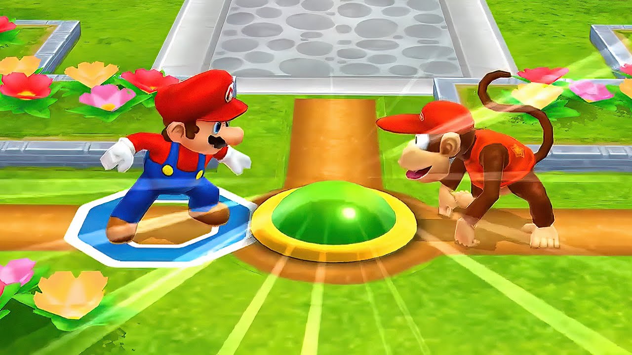 Mario Sports Mix Volleyball - Mushroom Cup Mario & Peach (Hardest Difficulty)