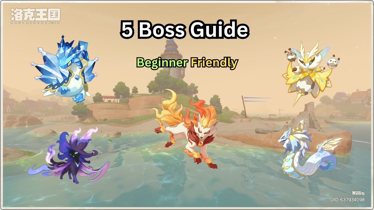 Roco Kingdom 5 Bosses EASY Guide (2026)
