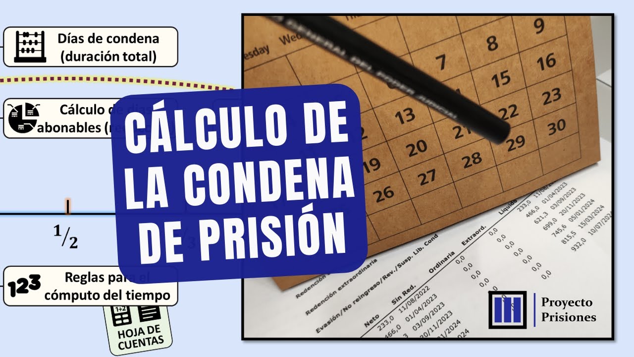 Cálculo de condena de prisión ¿Cómo se hace?