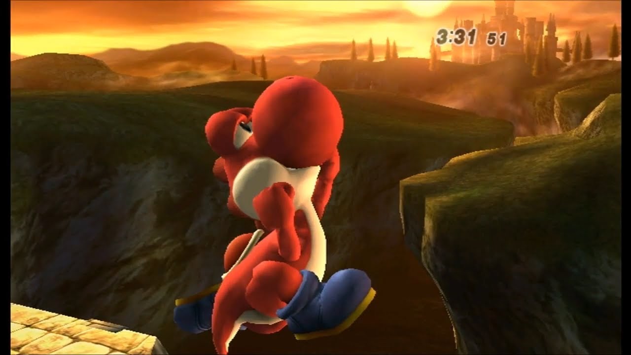Super Smash Bros Brawl: All-Star Mode on Hard with Yoshi (Hard Mode Clear)