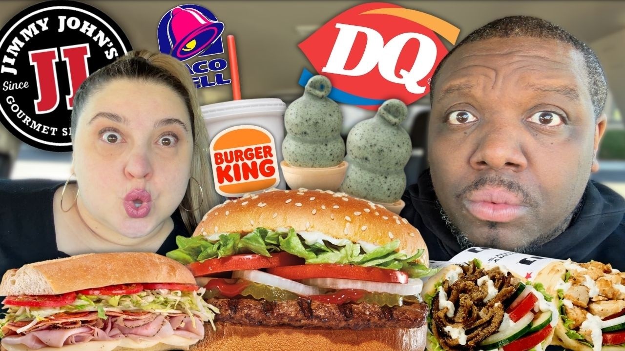 Trying ONLY NEW Fast Food Items For 24 HOURS!