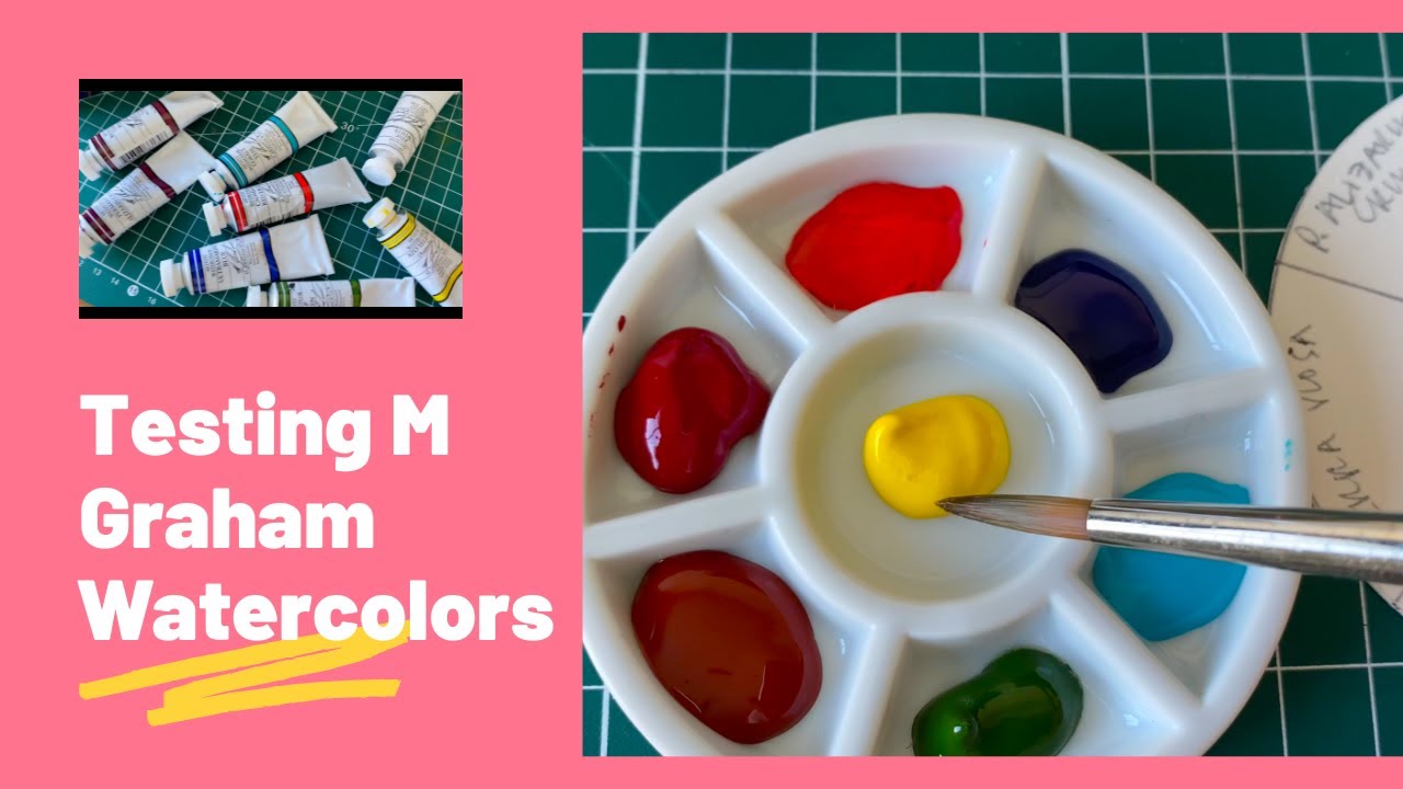 M Graham Watercolors Test