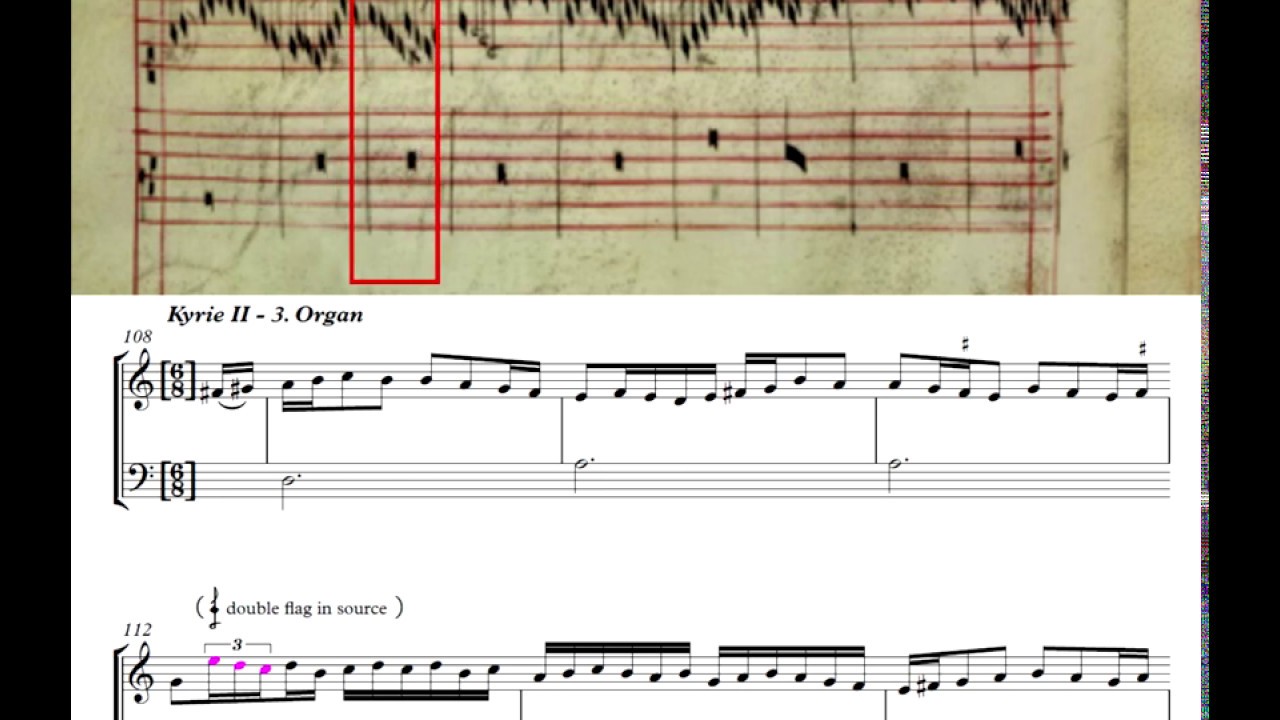 Faenza Codex: Kyrie 