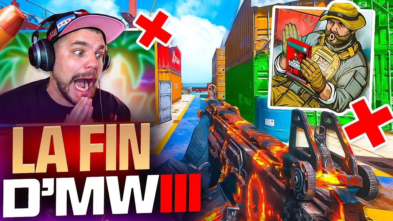 C'EST LA FIN DE MW3...