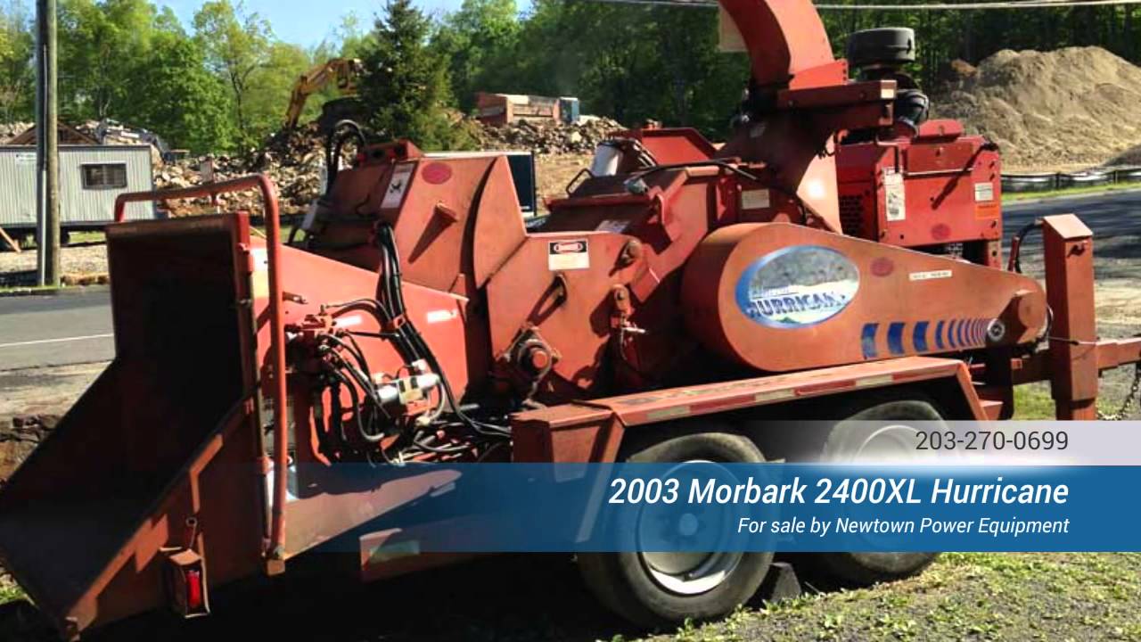 2003 Morbark 2400 XL Hurricane for sale from Newtown Power Equipment CT Mrobark 2400XL
