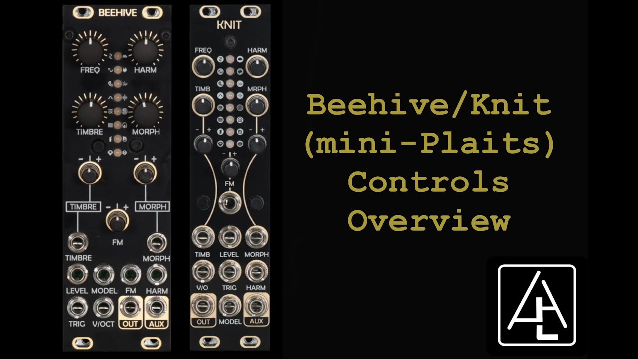 Beehive/Knit (mini-Plaits) Part 1: Basic Functionality