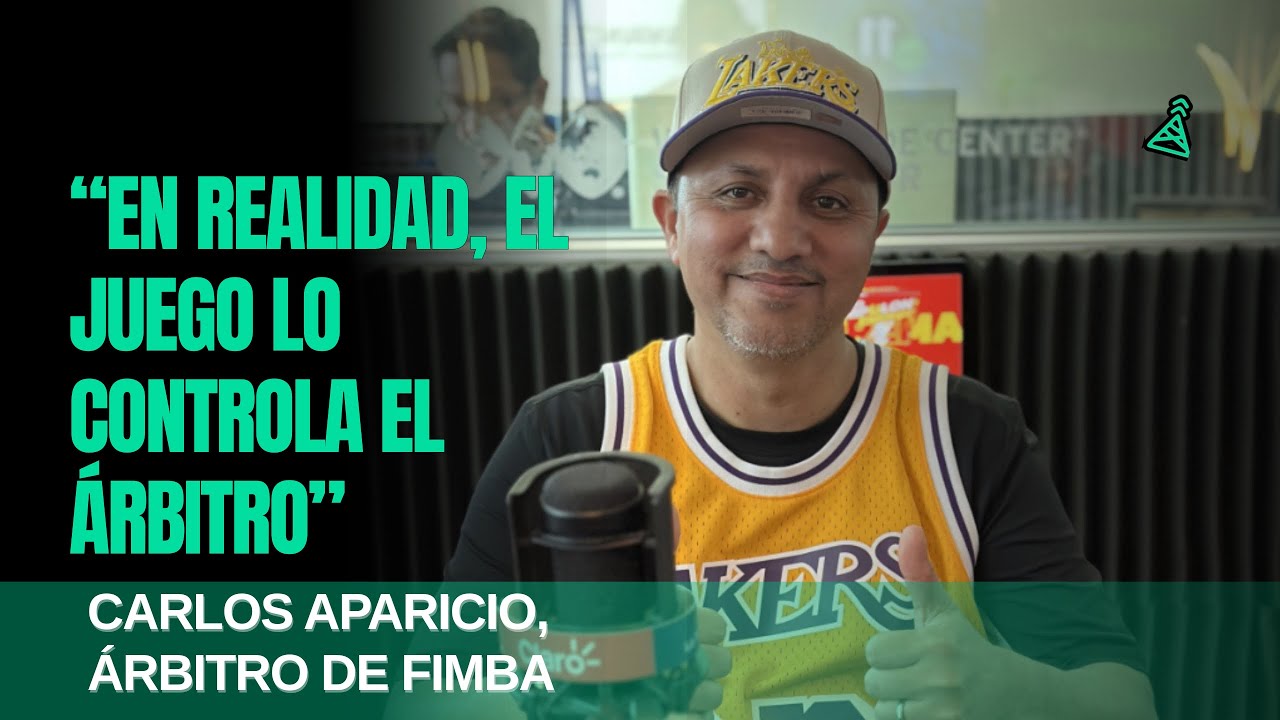 Carlos Aparicio - Árbitro FIMBA