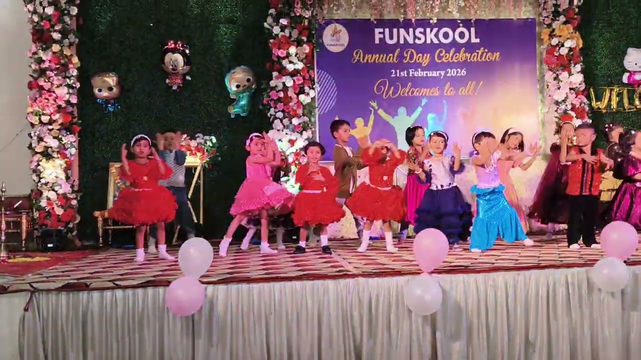 Annual Function 2026 Welcome Song Dance @ Funschool, Pune