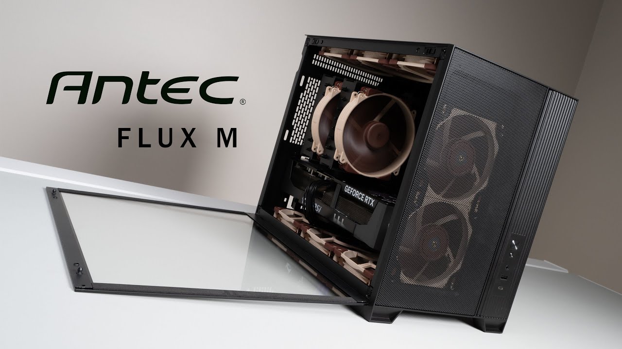 Обзор Antec Flux M – базовый корпус формата mATX с сравнением с другими моделями.