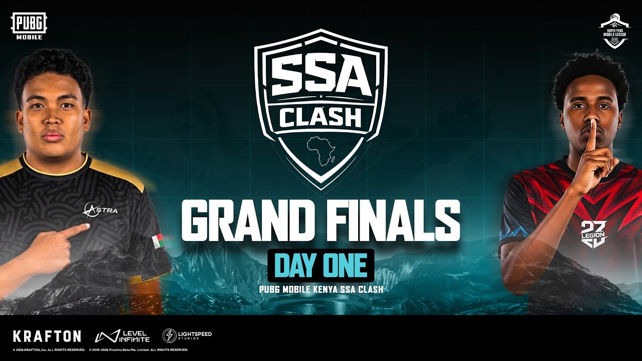 PUBG MOBILE SUB SAHARAN AFRICA CLASH FINALS - DAY 1