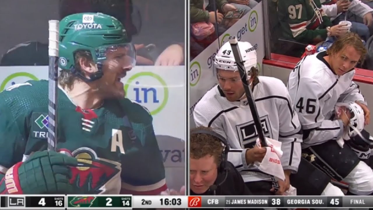 Marcus Foligno Is Furious With Brendan Lemieux