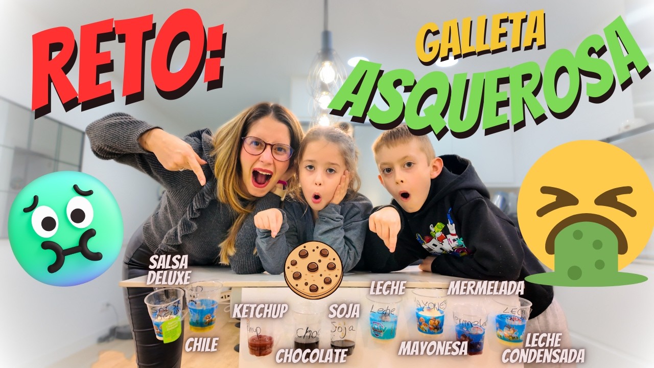 🤢🍪 RETO DE LA GALLETA ASQUEROSA 🍪🤢@albagg07