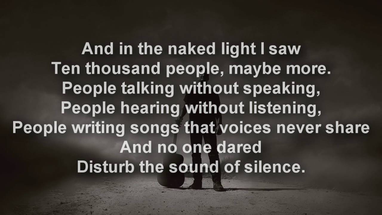 Disturbed - The Sound of Silence [LYRICS]