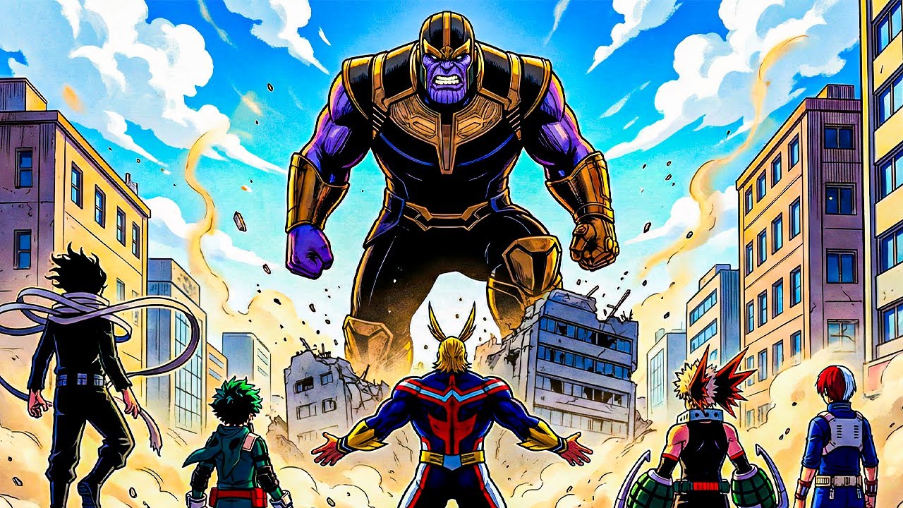 What If Thanos Invaded My Hero Academia Universe?