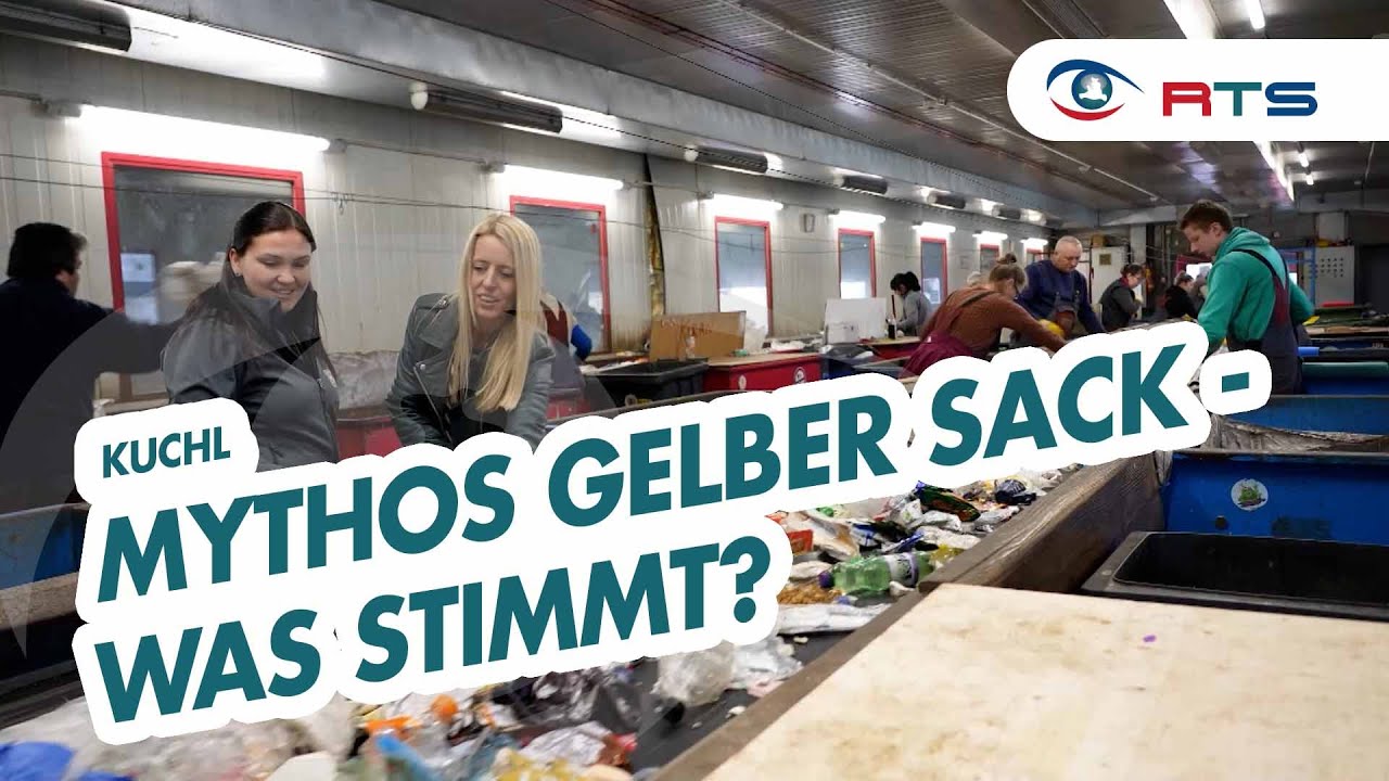 Mythen rund um den gelben Sack: Ein Aufklärungsgespräch am Sortierband
