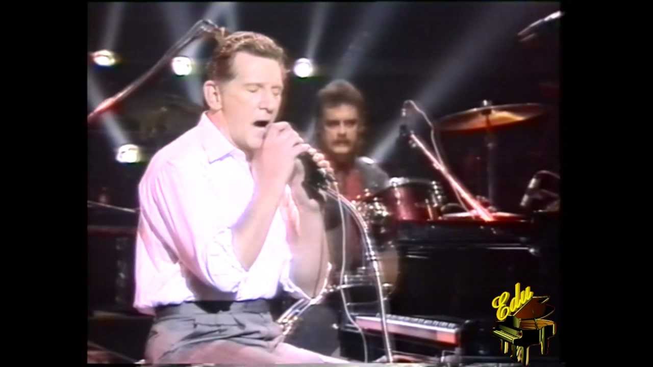 JERRY LEE LEWIS - actuación en TV - 1988 - VHSRIP