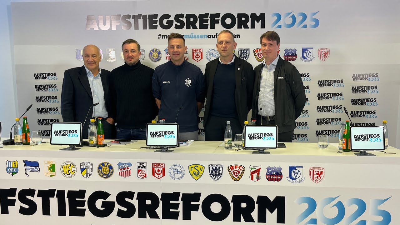 Fußball-Osten kämpft für Aufstiegsreform