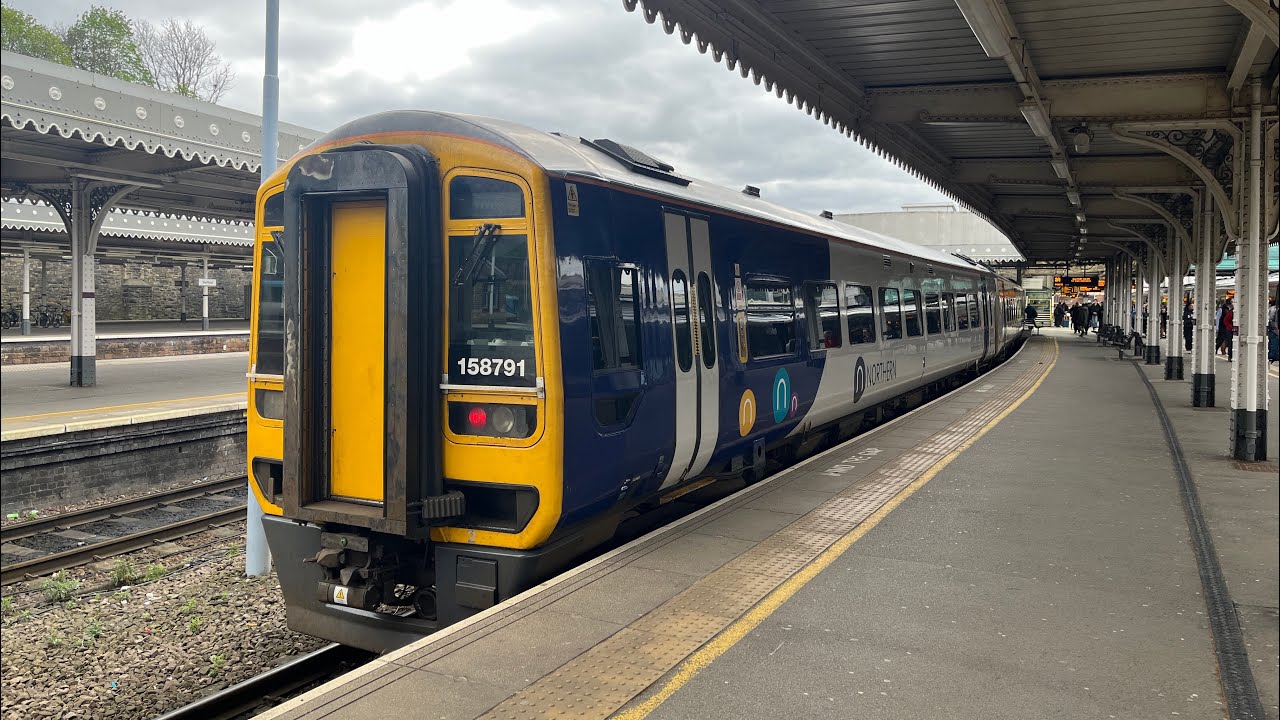 Northern 158 Trains - Adwick to Sheffield Rail Ride