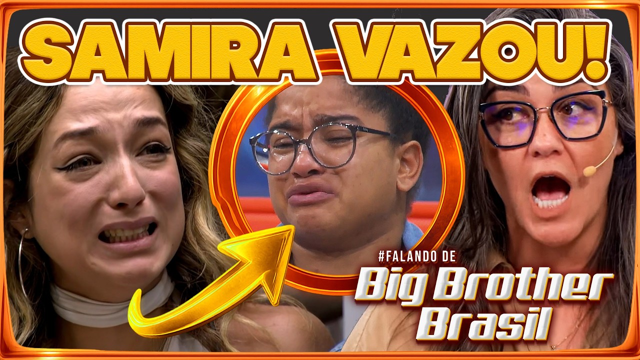 🔥BBB26: SAMIRA ELIMINADA! Milena sente o tombo + Ana Paula abra&ccedil;a Jordana e chora