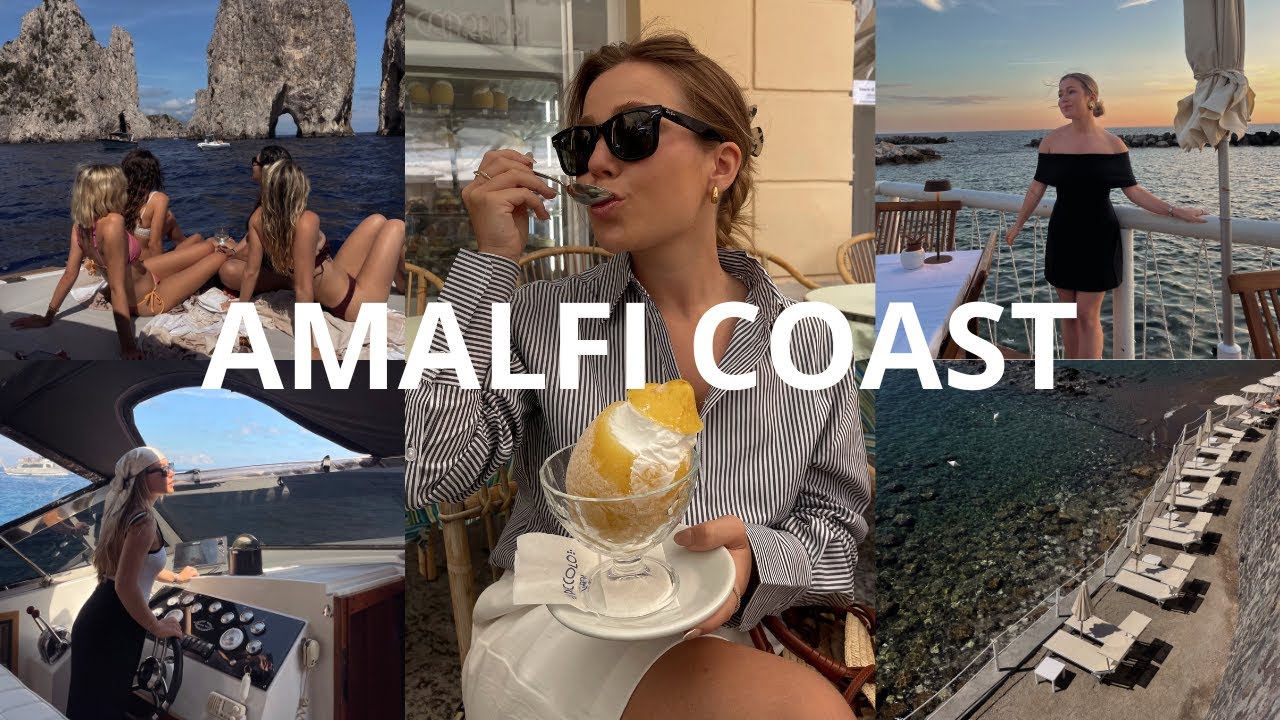 COSTA AMALFITANA, Ischia, barquito por Capri y muchas risas| Carlota Grande♡
